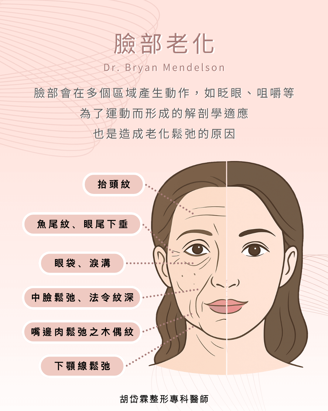 臉部老化